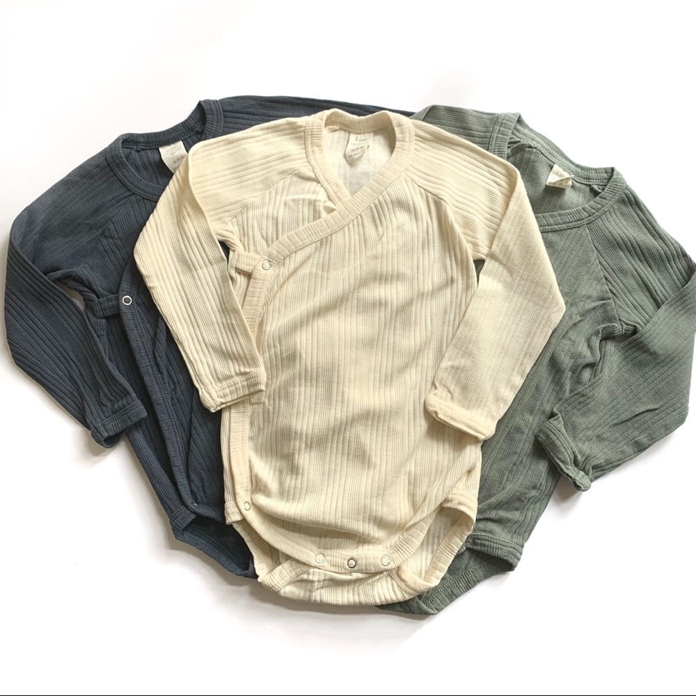 Set of 3 Kate Quinn Onsies - Cool Colors